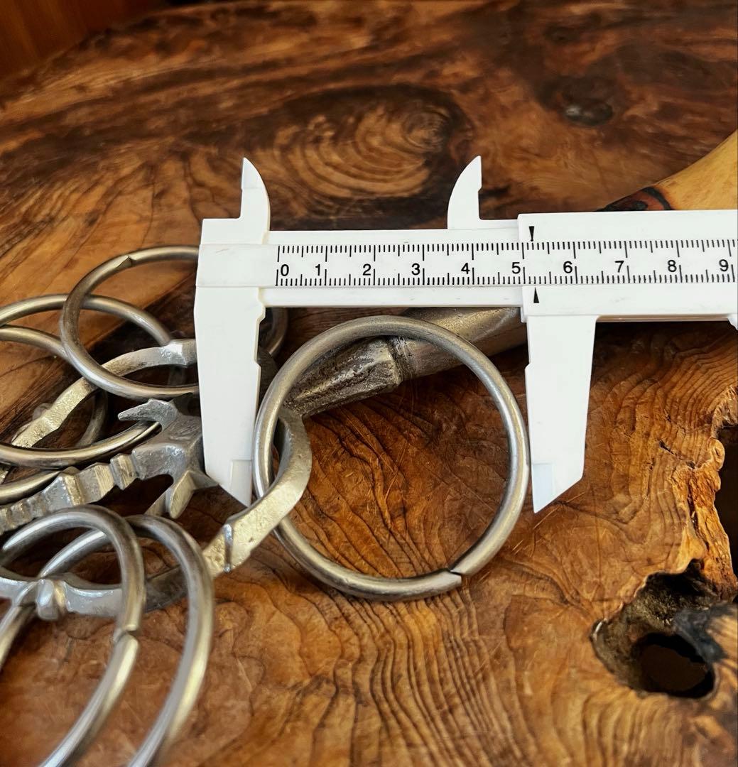 仏教美術 時代 密法 法具 希少 螺旋柄木 真鍮製 六貫 錫杖 雲海大峯 焼印