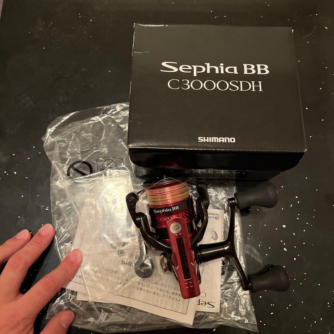 美品 SHIMANO Sephia BB C3000SDH スピニングリール