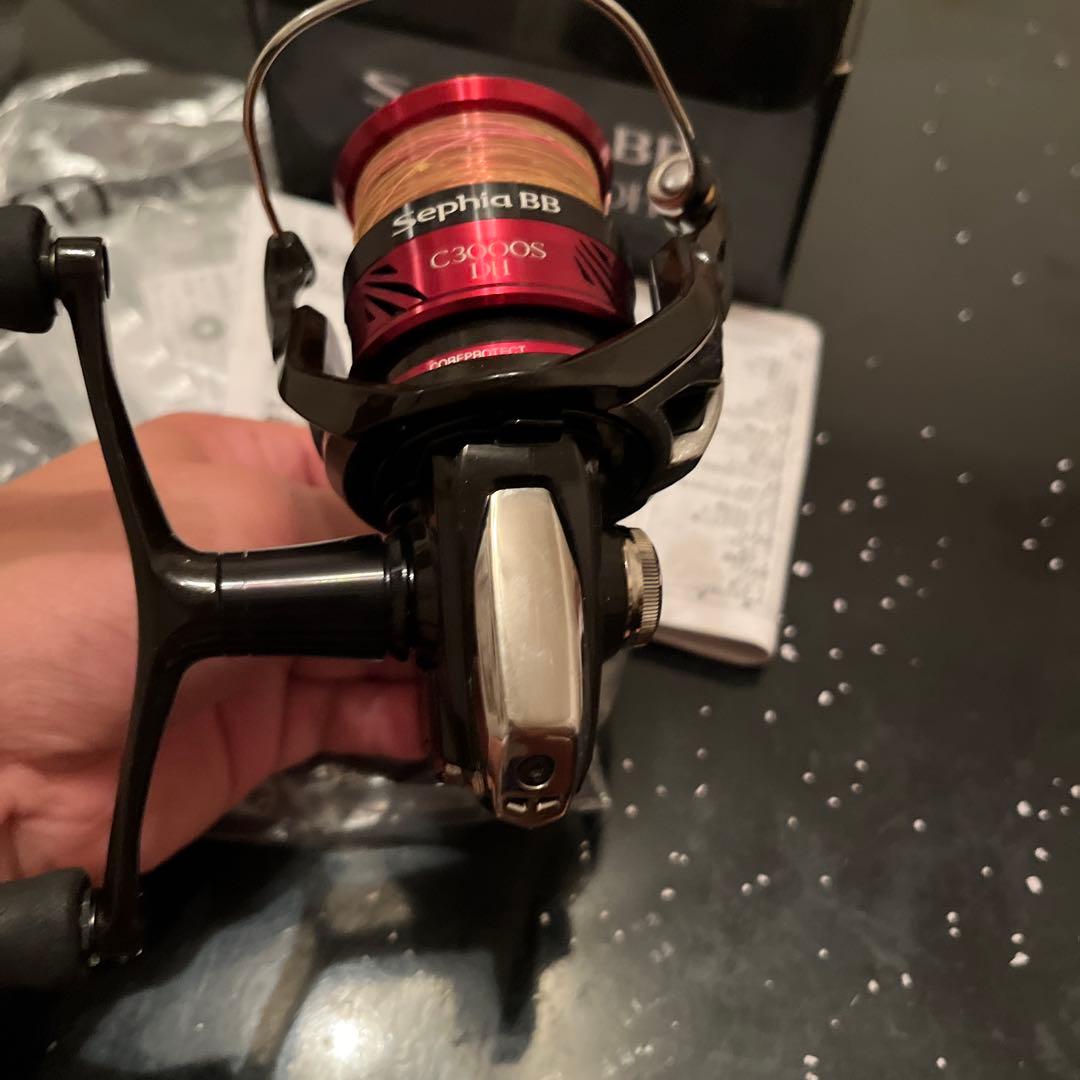 美品 SHIMANO Sephia BB C3000SDH スピニングリール