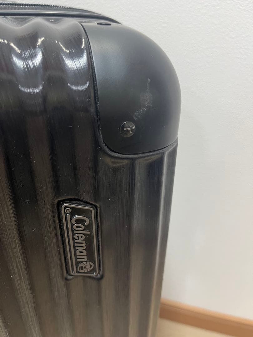 【美品】Coleman コールマン スーツケース 63L（拡張73L）ブラック