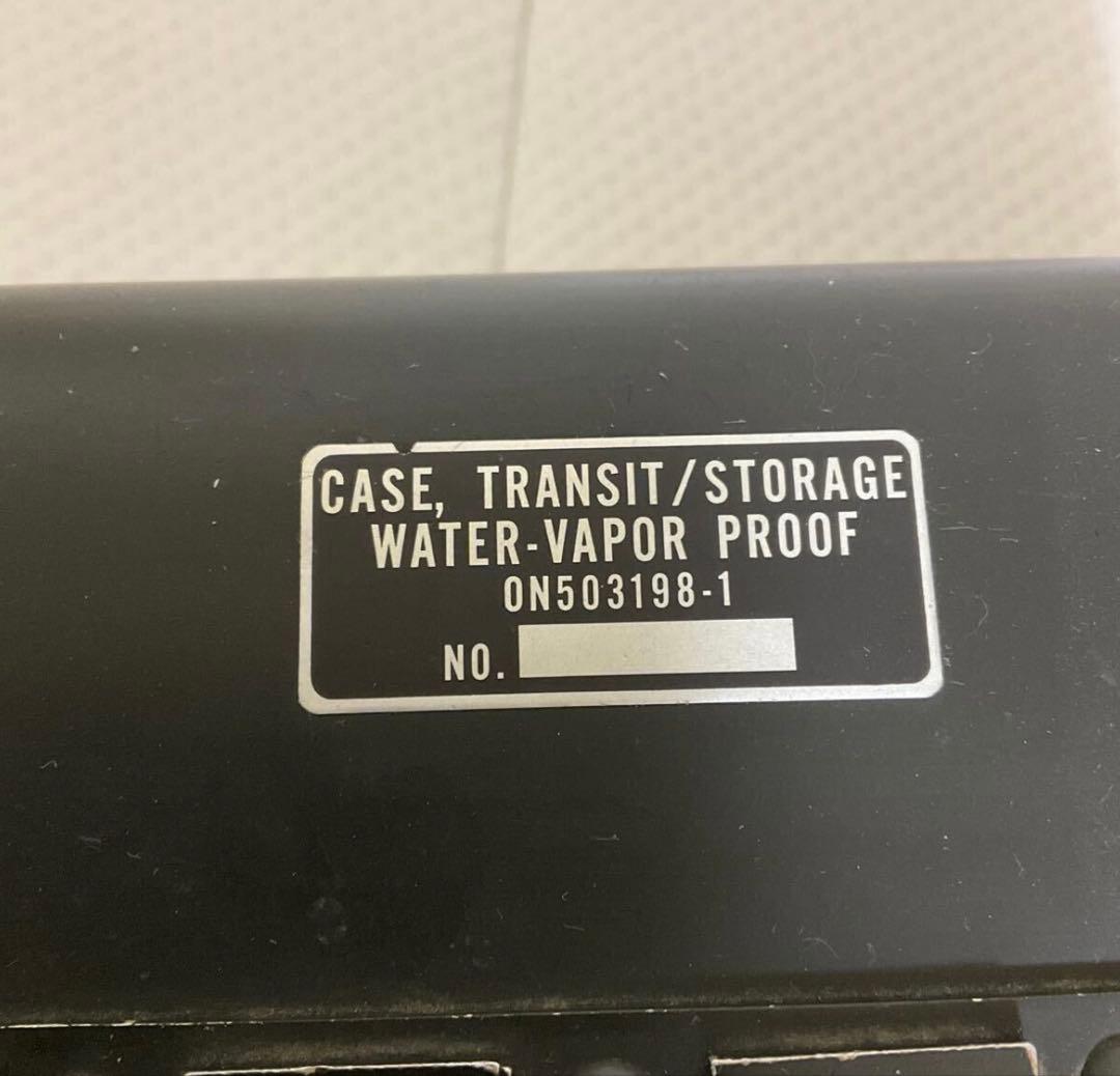 希少　米軍払い下げ　ゼロハリバートン　マシンガン　ジュラルミンマガジンケース