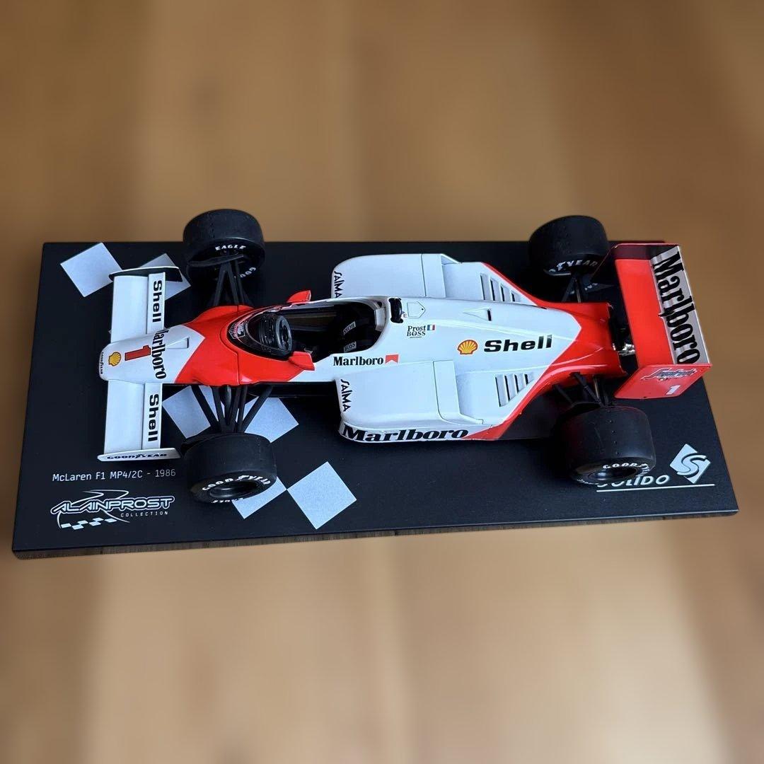 1/18ソリドマクラーレンMP4/2Cアラン・プロスト1986年【レアなモデル】