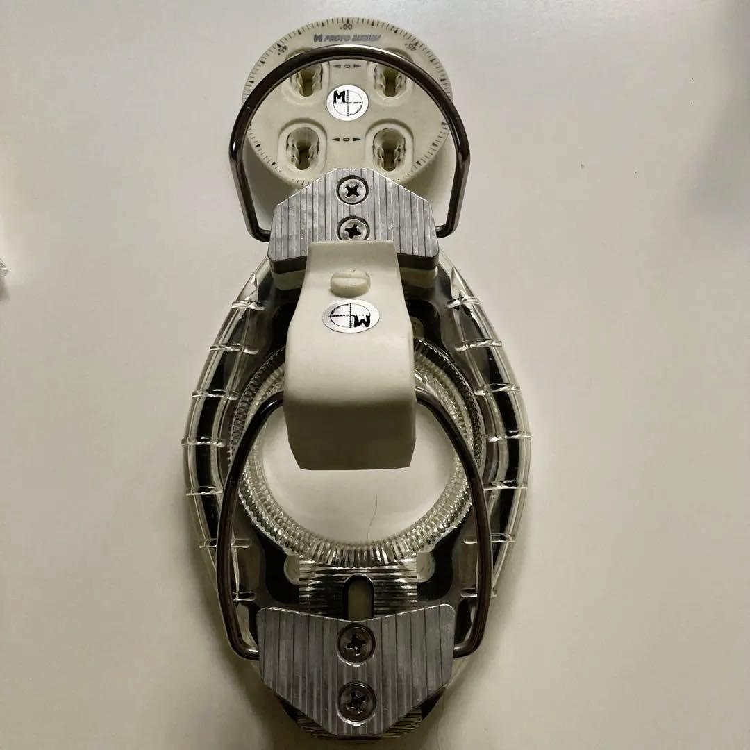 【現品限り】Mプロトデザイン アルペン スノーボード ステップイン バイン