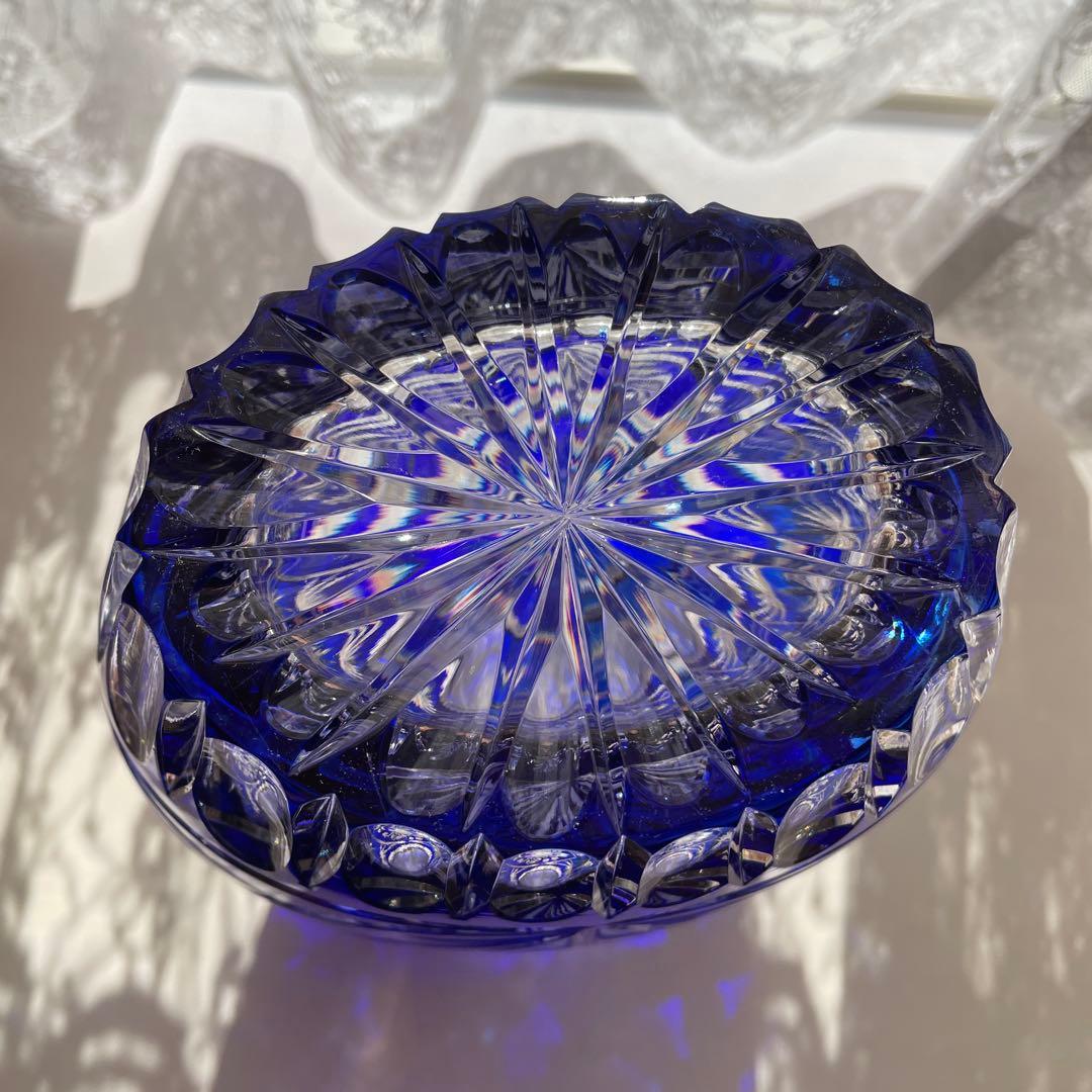 DRESDEN KRISTALドレスデンクリスタル　フラワーベース花器花瓶ガラス