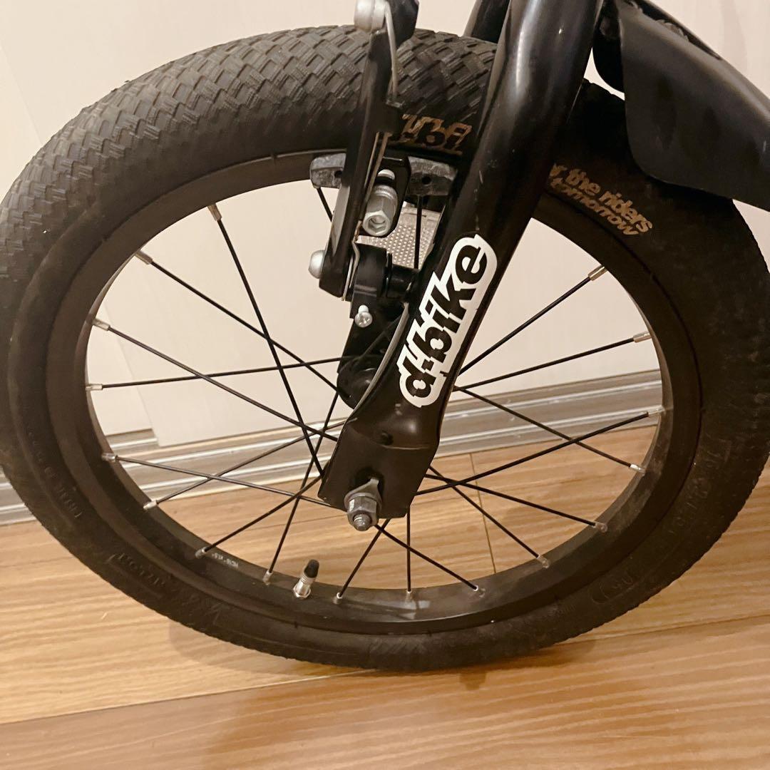 るんるん専用d-bike master 16インチ ブルー 送料無料補助輪無