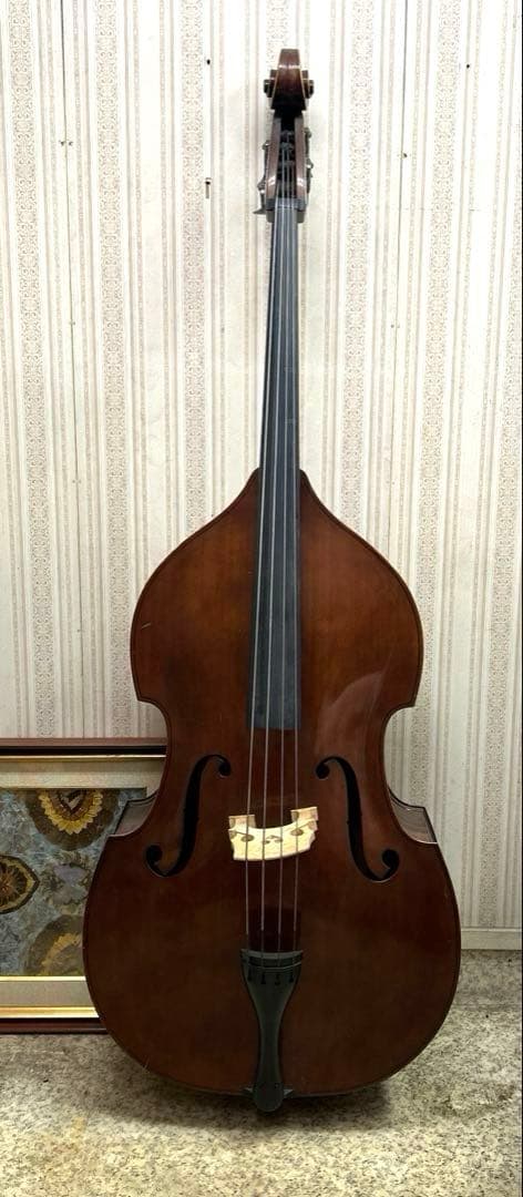 くるみ　スズキ　コントラバス　ウッドベース　4/4 1970 No.81