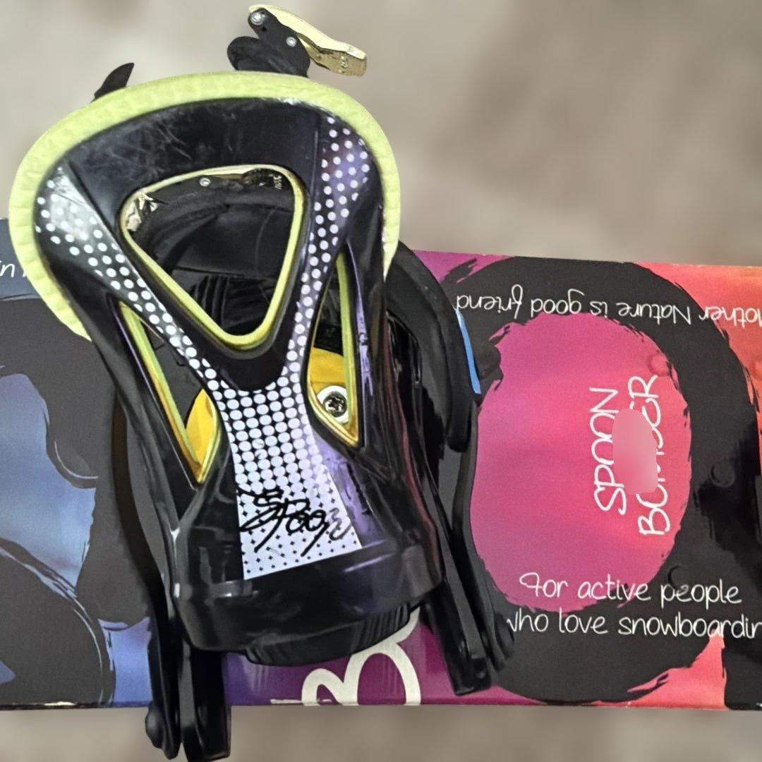 SPOON スノーボード ビンディングセット　110センチ