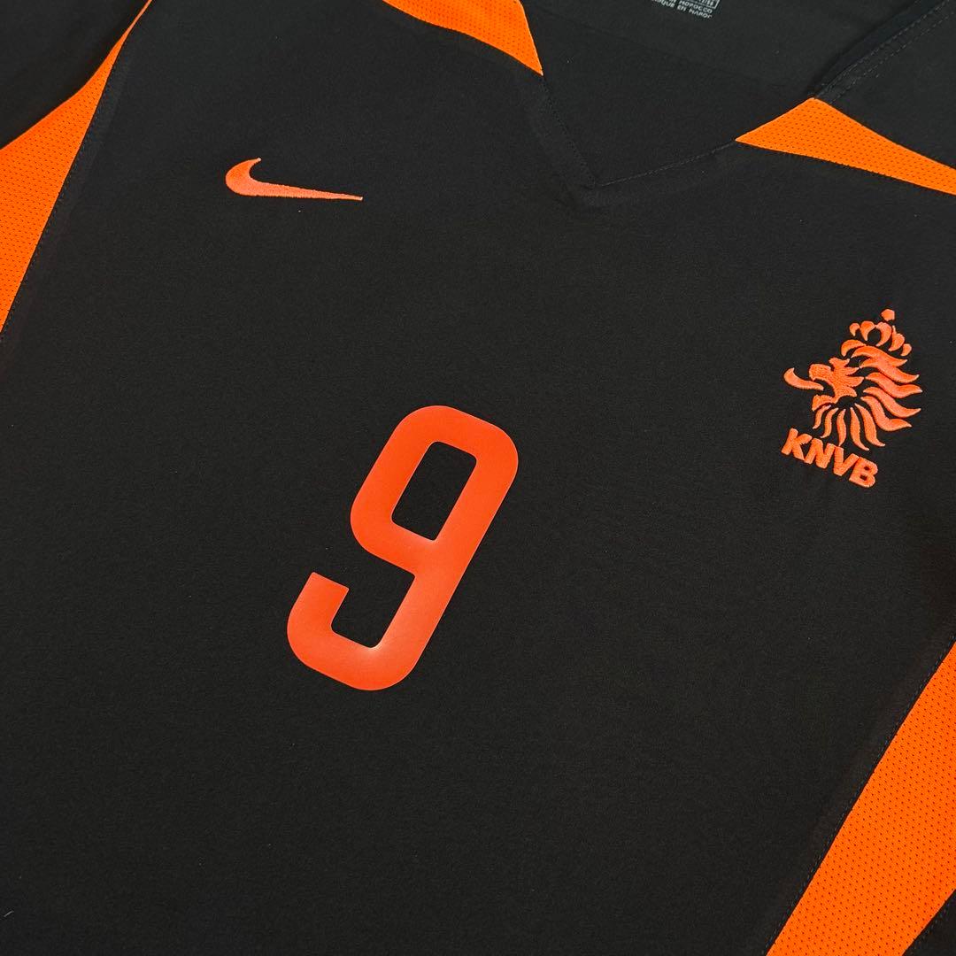 オランダ代表 2002 #9 ファンニステルローイ ユニフォーム