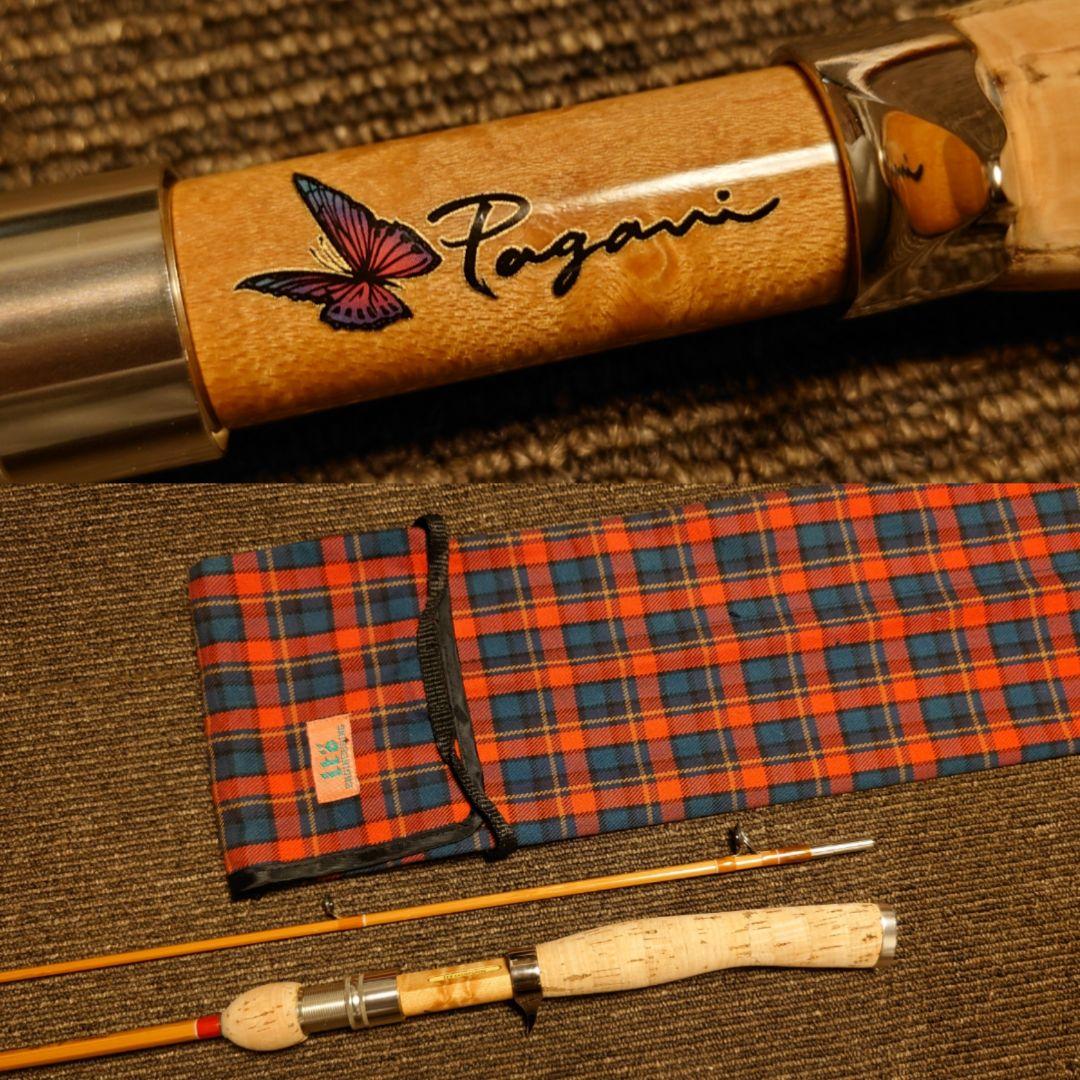 超希少極上美品限定メガバス パガーニ ロッサ プレグンタ 5'8 バンブーロッド