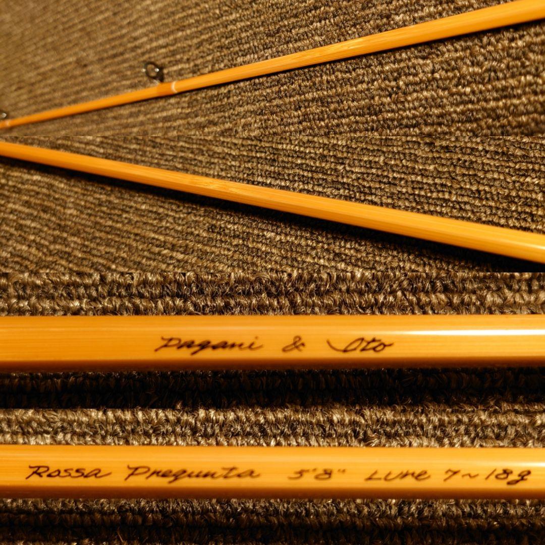 超希少極上美品限定メガバス パガーニ ロッサ プレグンタ 5'8 バンブーロッド