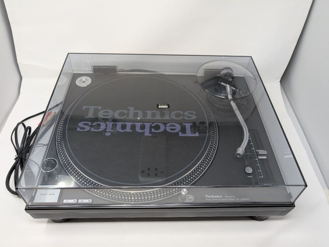 【美品・動作確認済】Technics SL-1200MK5 ターンテーブル 黒
