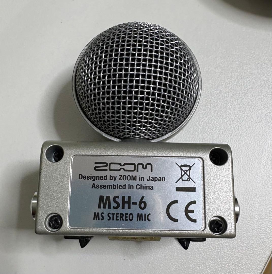 ZOOM U-44 + AIH-1ホルダー + MSH-6マイクカプセル セット