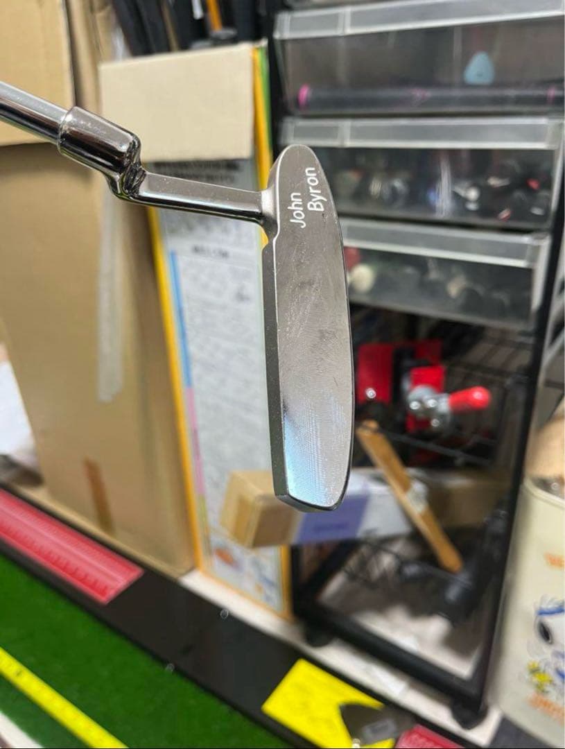 美品！　希少！　ジョン　バイロン　パター　純正シャフト　グリップ