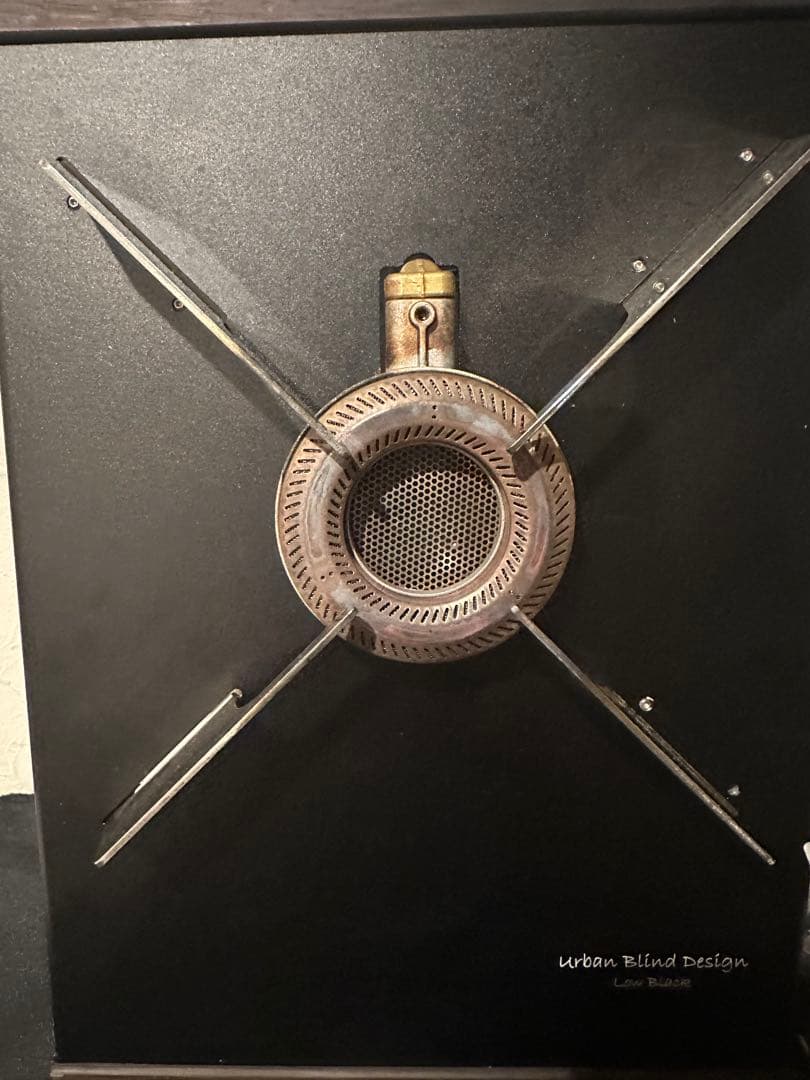 urban Blind Design Low Black ローブラックストーブ