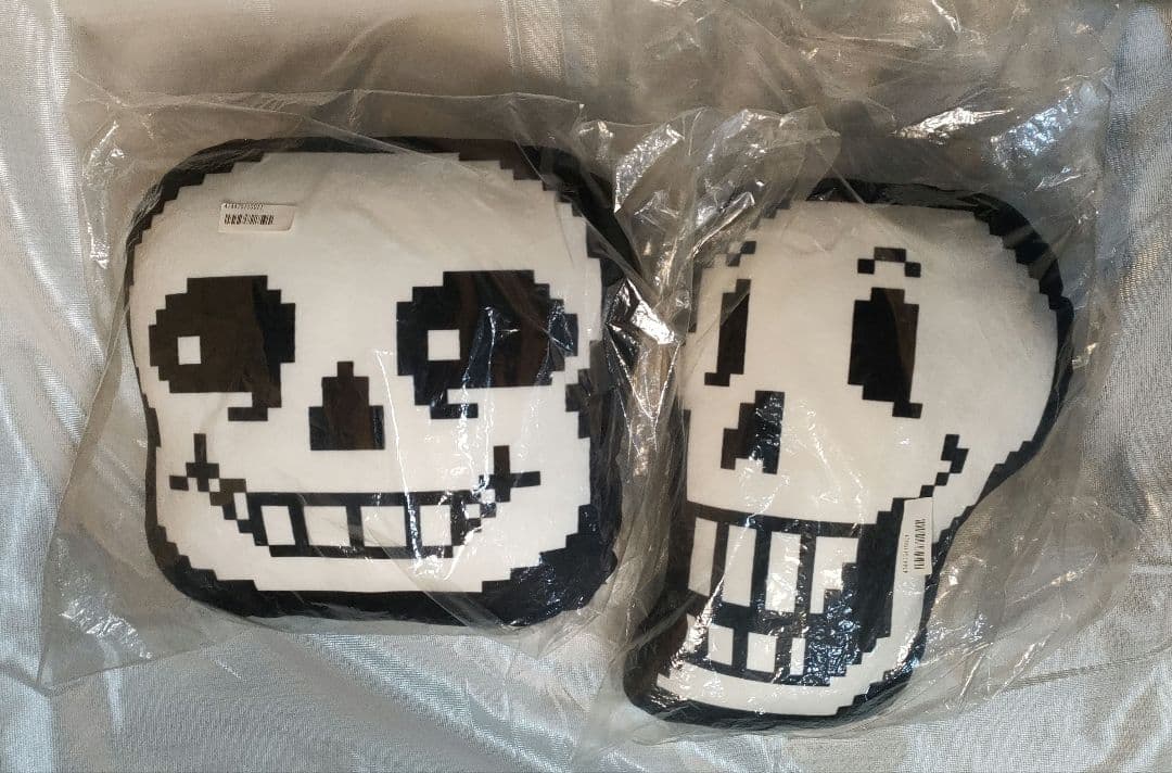 UNDER TALE ふわむにでっかいフェイスクッション　〜サンズ＆パピルス〜