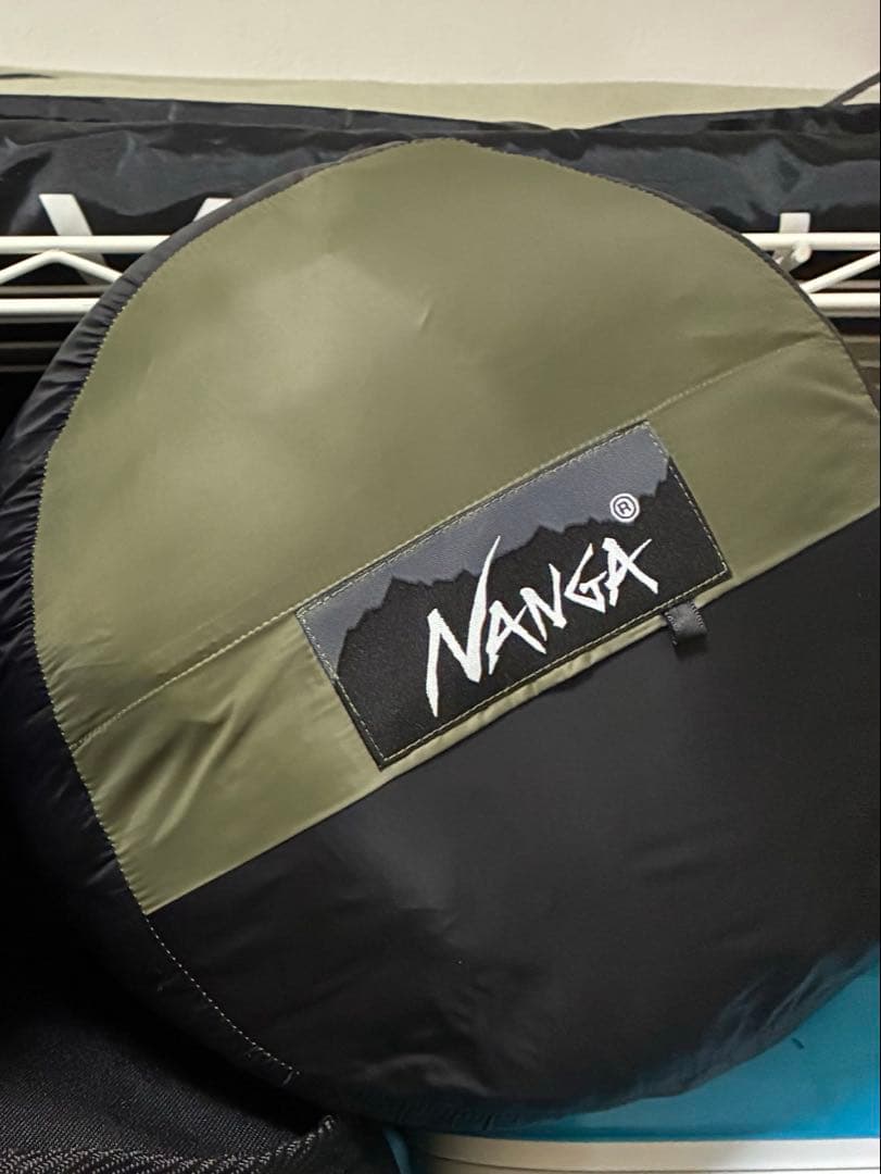 k*1様 新品ナンガNANGA シュラフ寝袋　600regular キャンプ用
