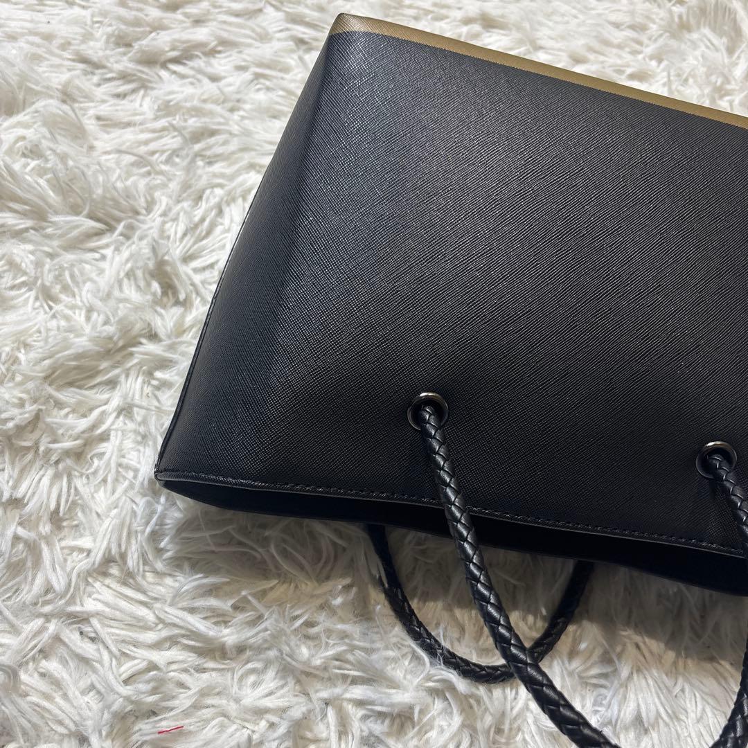 St ANDREWS ブラックトートバッグ　美品