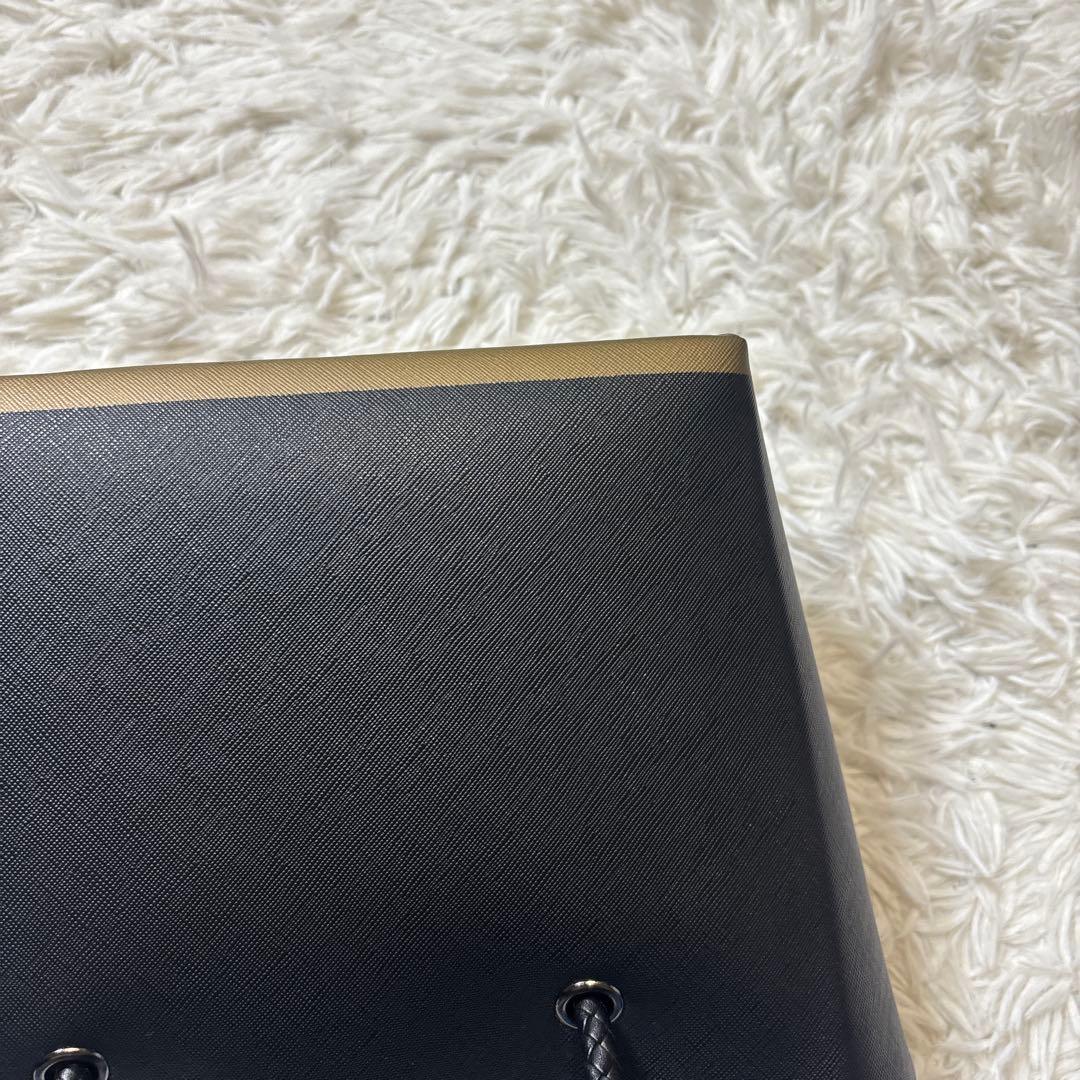 St ANDREWS ブラックトートバッグ　美品