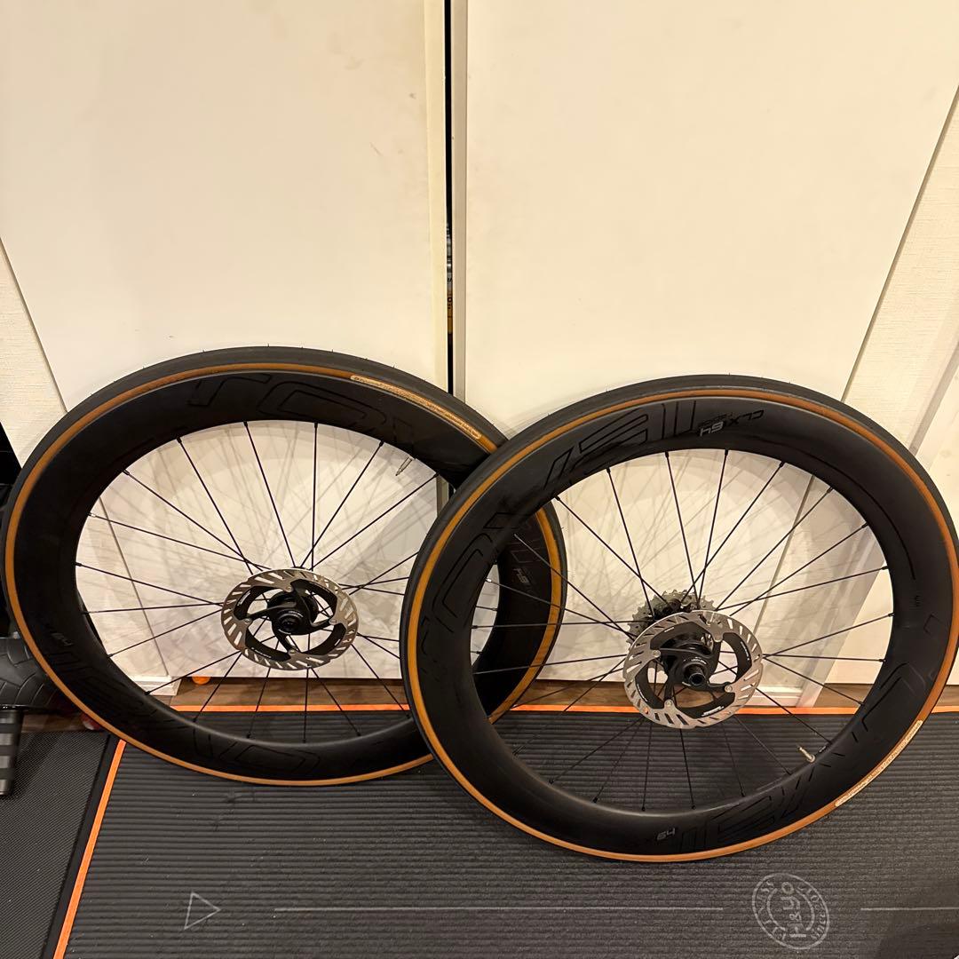 roval rapide clx64 disc 12sギア、ブレーキ、タイヤ付属