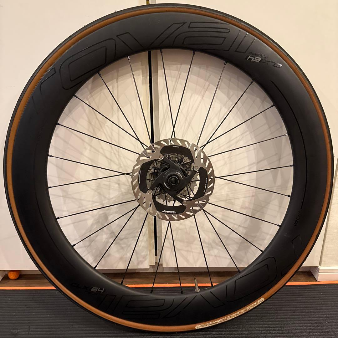 roval rapide clx64 disc 12sギア、ブレーキ、タイヤ付属