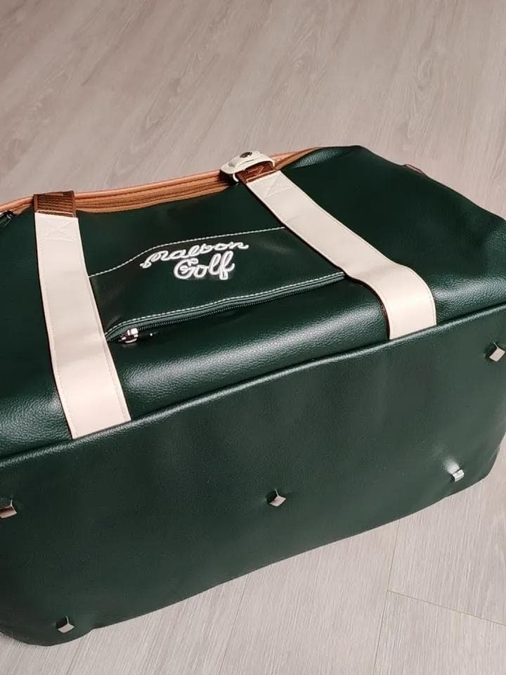 Malbon ゴルフ ボストンバッグ グリーン限定モデル⭐ユニセックス 大容量✨