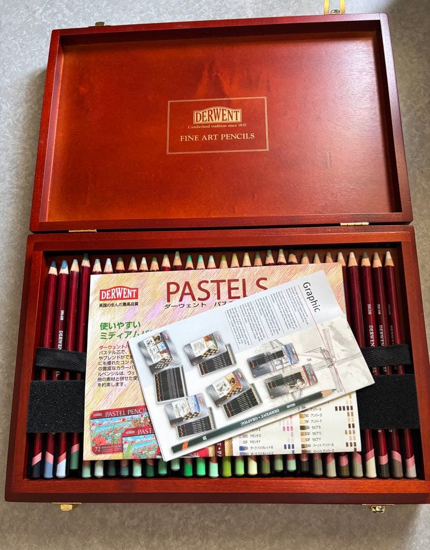 DERWENT ダーウェント パステルペンシル　色鉛筆