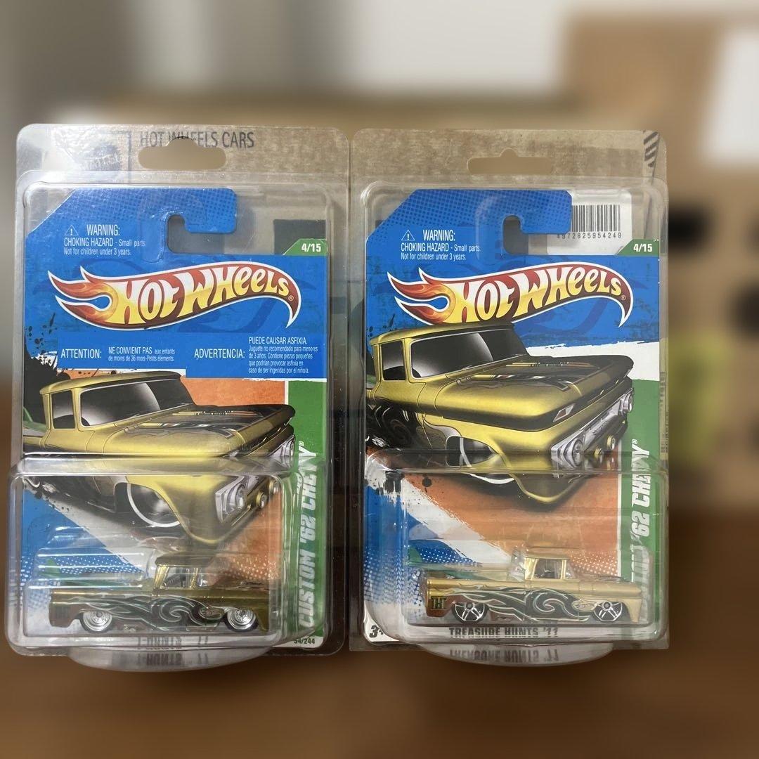 ホットウィール　CUSTOM 62 CHEVY PICKUP STH TH