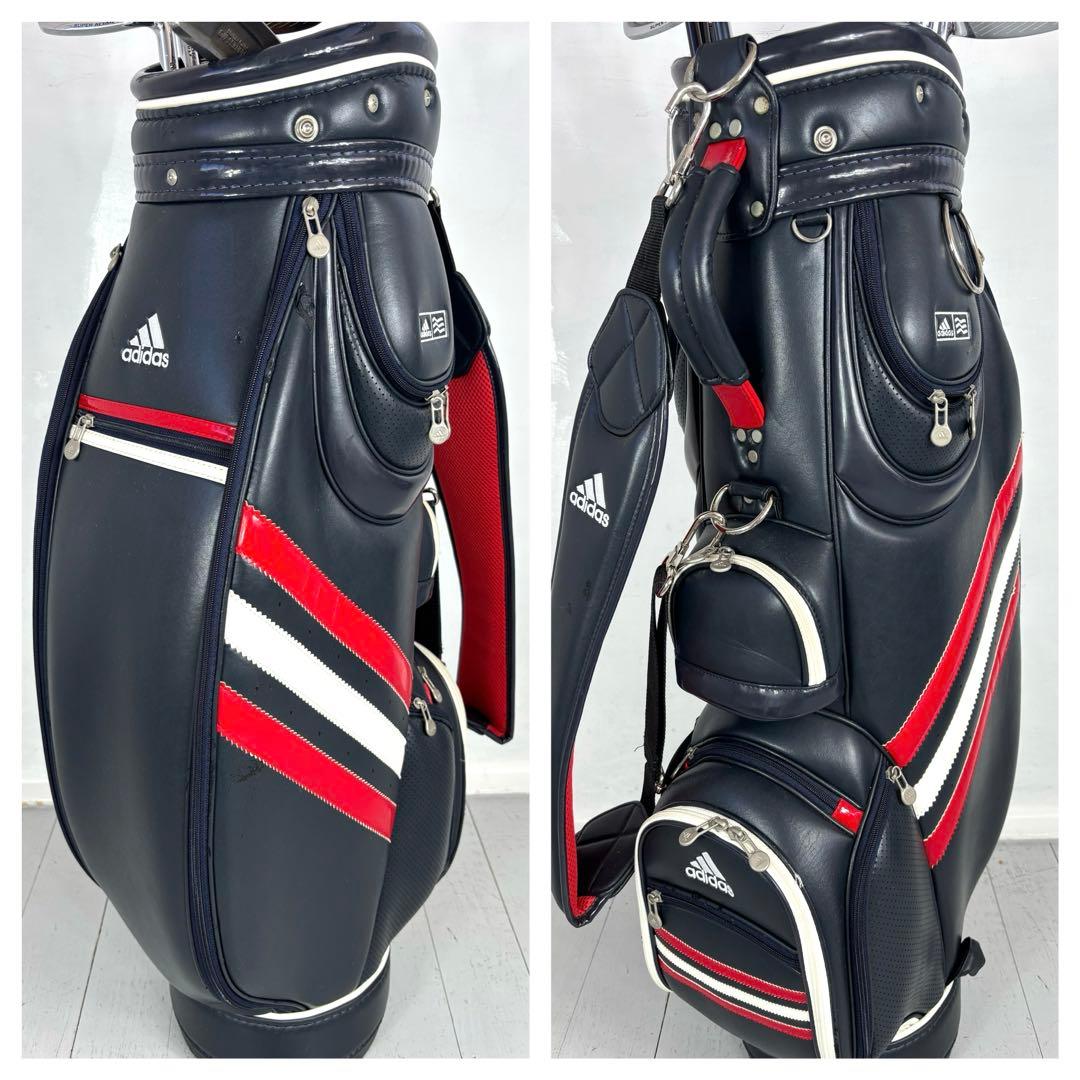 本格派 メンズゴルフクラブ 12本 フルセット ゴルフセット 豪華 アディダス
