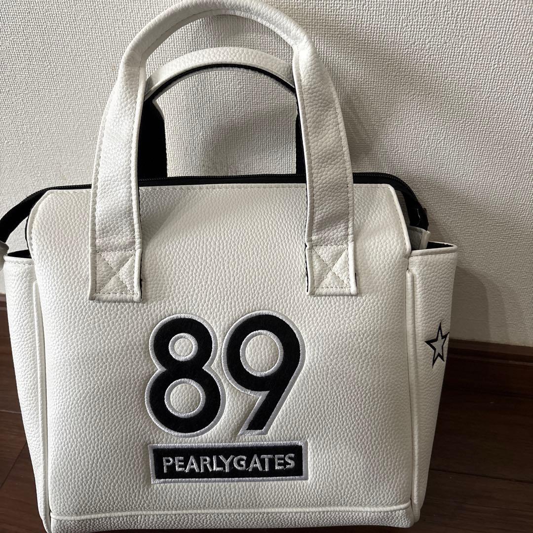 PEARLY GATES トートバッグ ホワイト