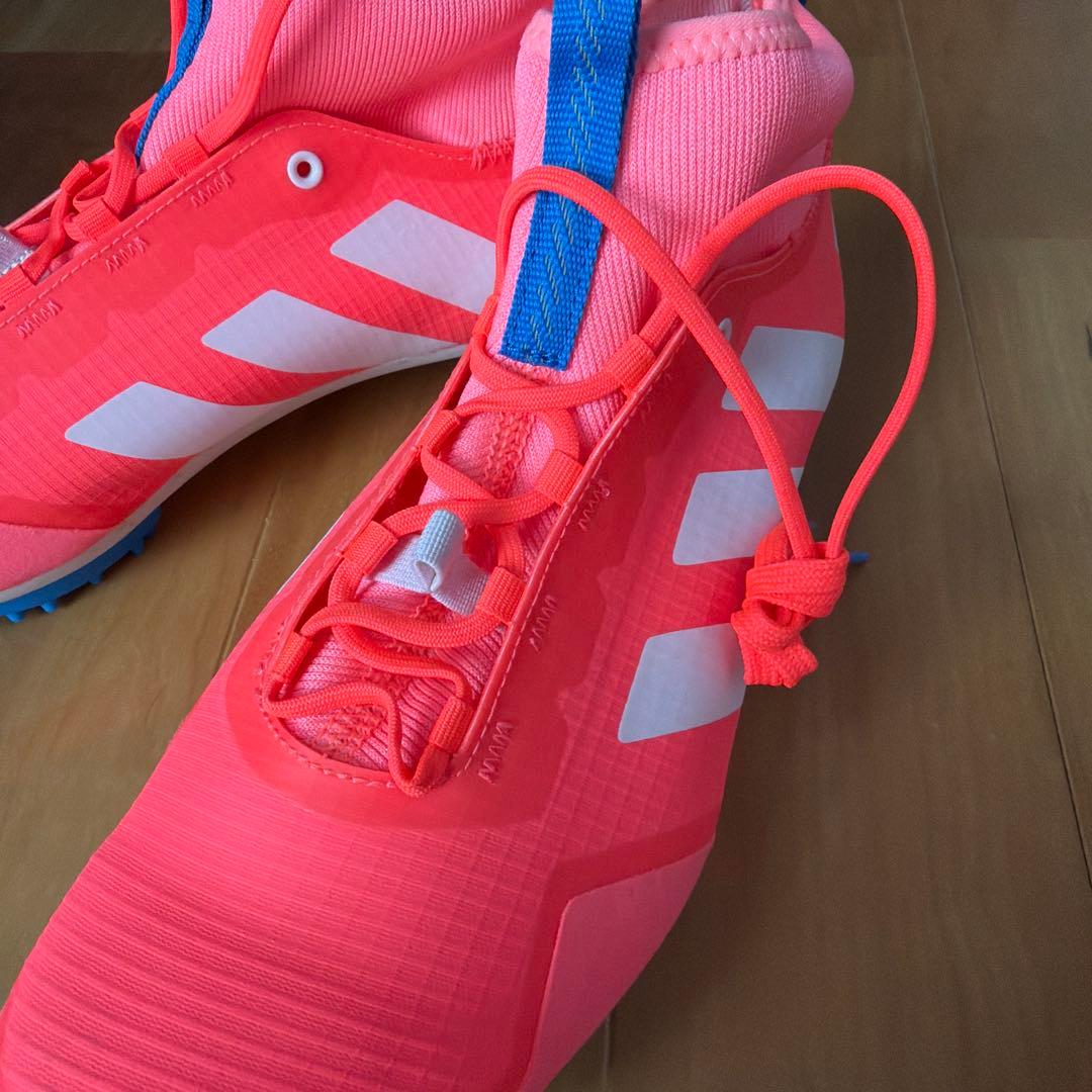adidas ピンク ロードバイクハイカットシューズサイズ26.5