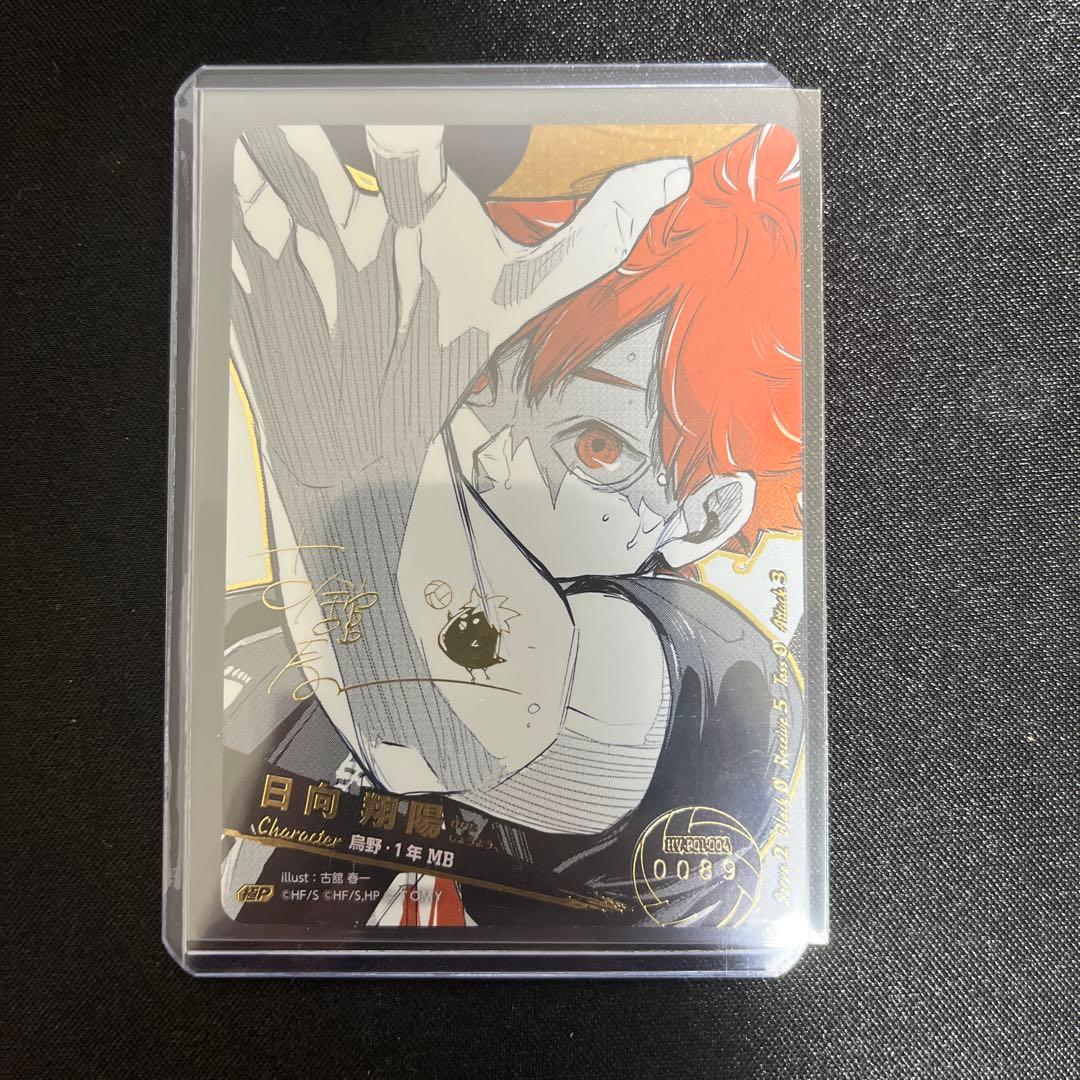 特殊ナンバー‼️ハイキュー!! バボカ!! BREAK 日向翔陽 サイン極P