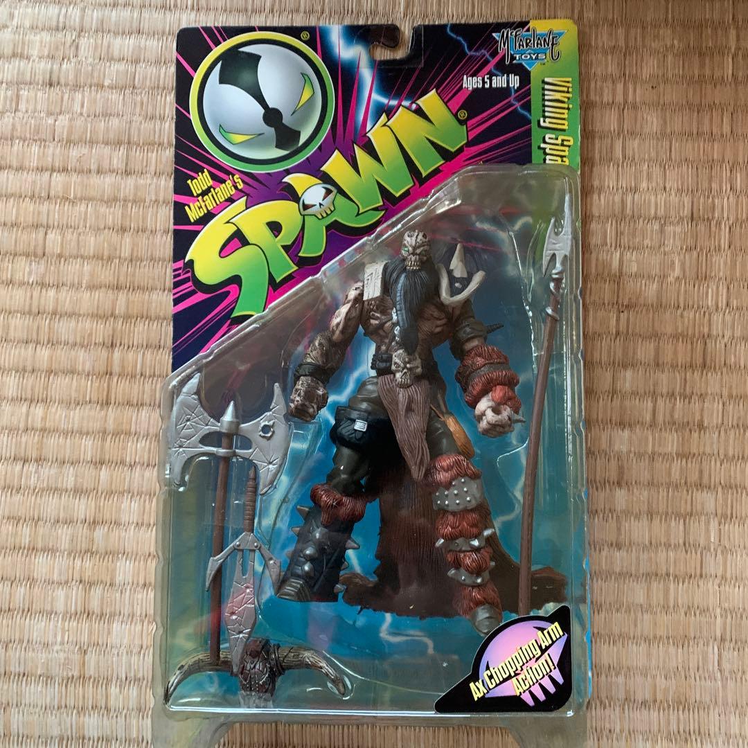 バイキングスポーン　Spawn シリーズ9 フィギュア 斧・槍付き　スポーン