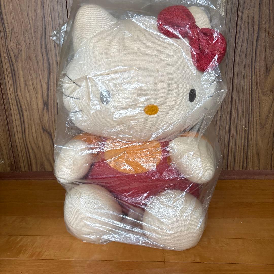 激レア　キティ特大ぬいぐるみ