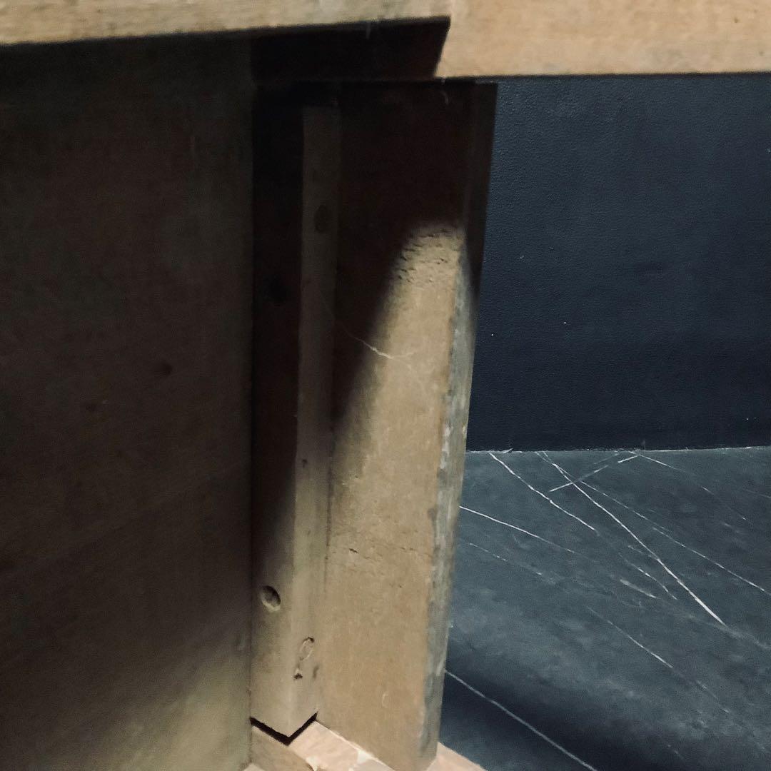 フランスアンティーク　チャーチチェア　木製　椅子　家具