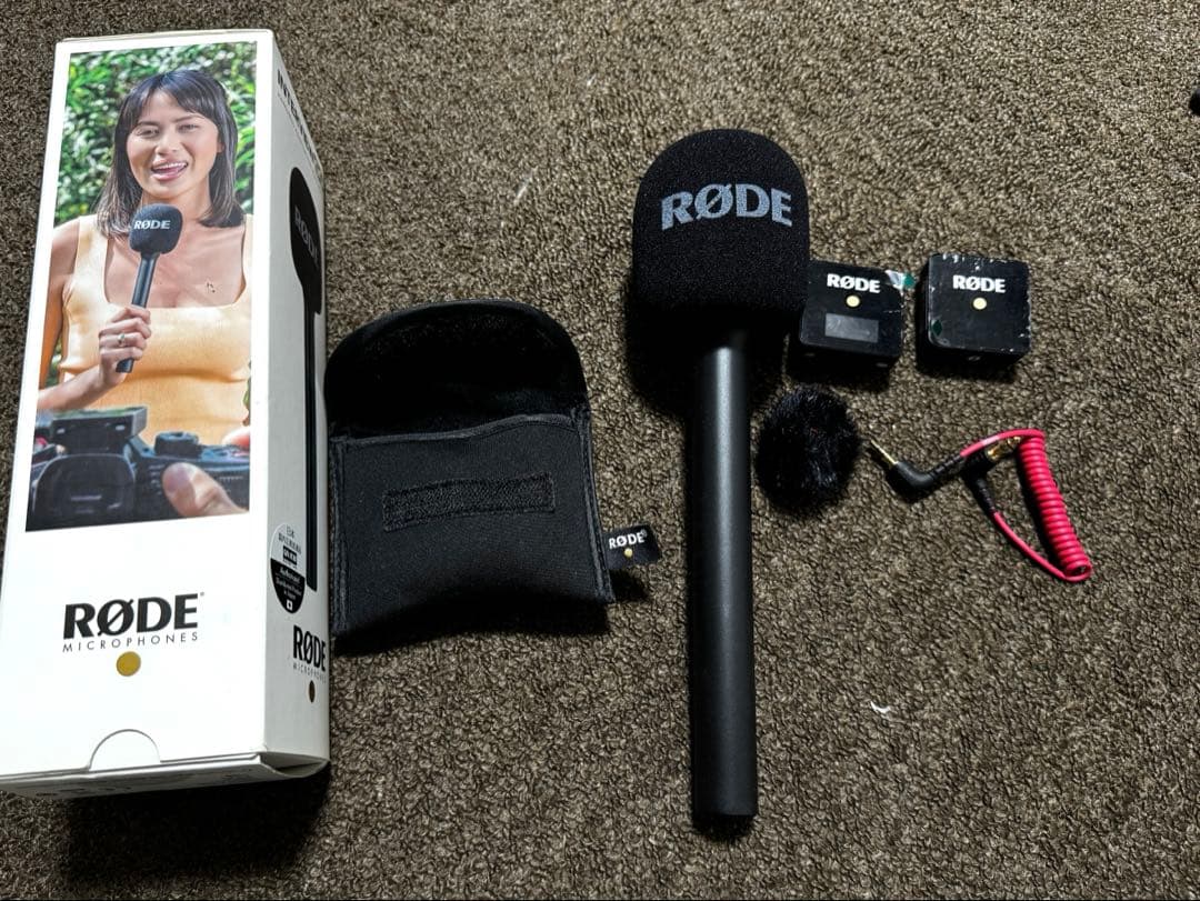 （新春特価）RØDE ワイヤレスシステム ➕インタビュー用アダプターセット