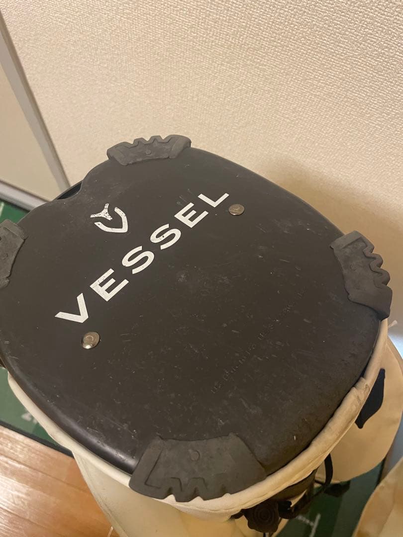 Vessel ホワイト スタンドバッグ/キャデバッグ