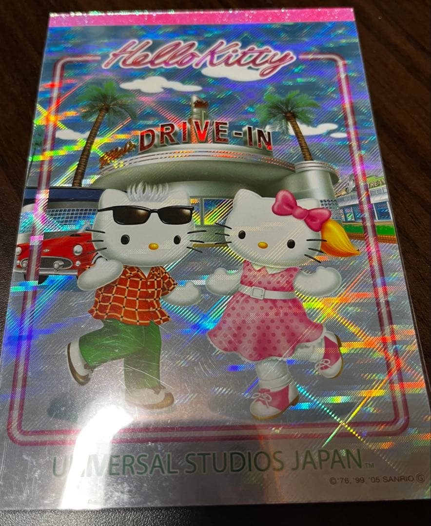 激レア◎USJ限定◎ドライブインキティ＆ダニエル◎メモパッド