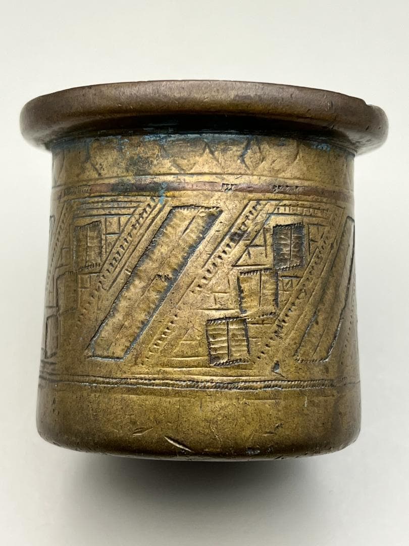 【海】江戸期　香炉　赤銅象嵌　古銅製　銅製　時代物　古董品　美術品