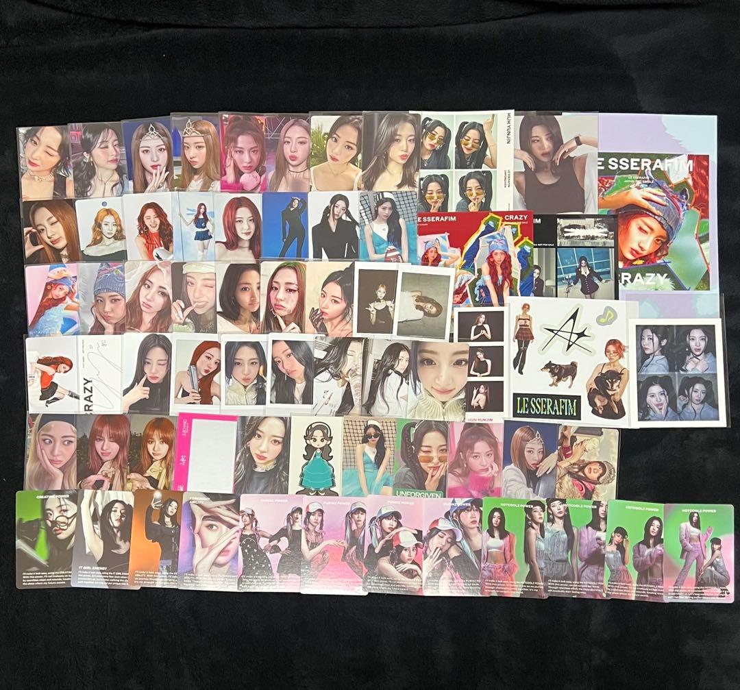 ルセラフィム lesserafim ユンジン トレカ ラキドロ 等 まとめ売り