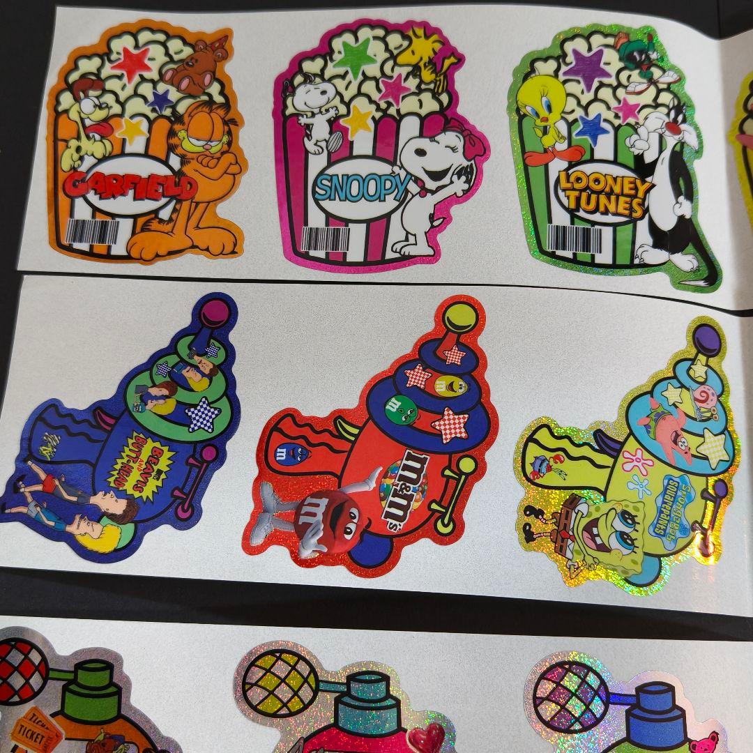 ⑤ アメステ ロール 切り売り シール シール交換 シール帳