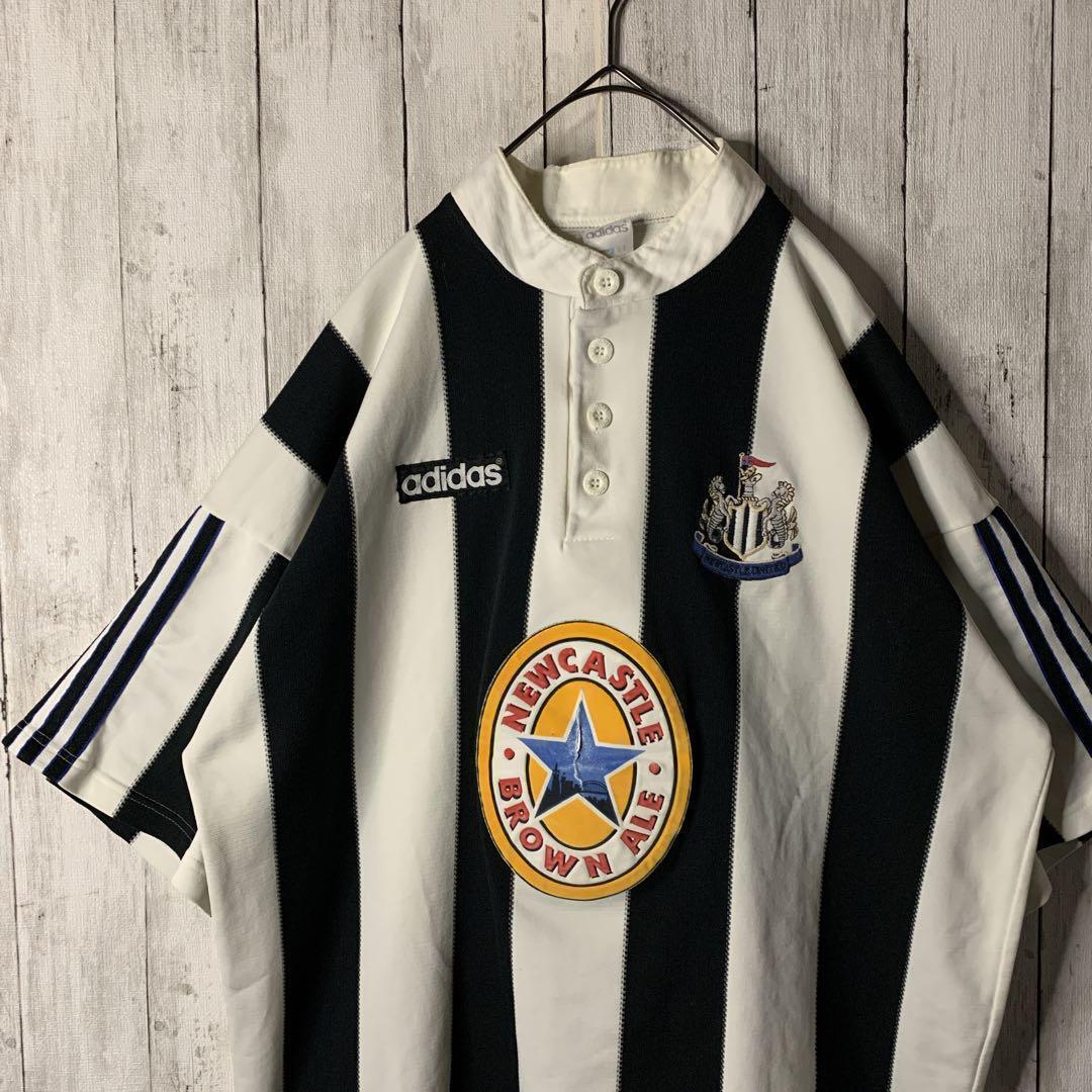 希少 イングランド製 アディダス ヴィンテージ ニューキャッスル ユニフォーム