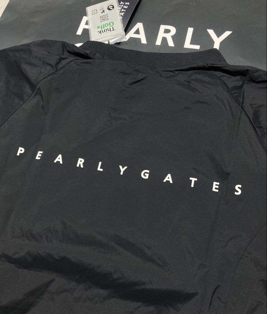 新品 パーリーゲイツ FLEX-IEDストレッチスニードジャック(7)3L/紺