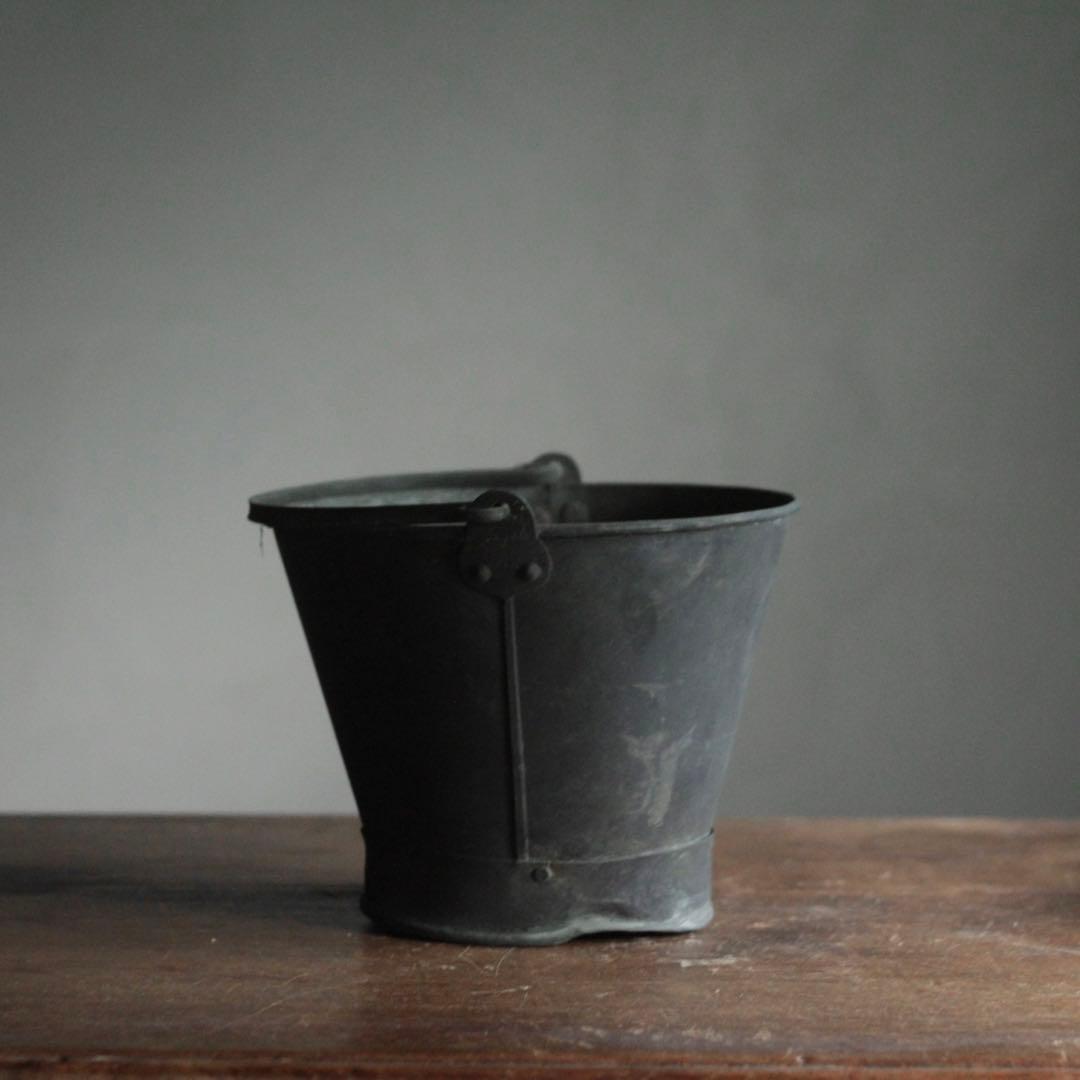 銅の バケツ 古道具 アンティーク 銅製バケツ ブロカント