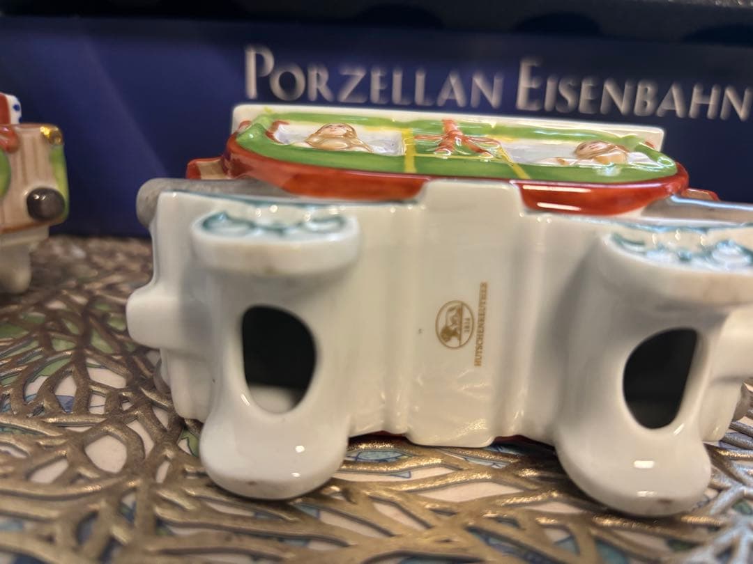 フッチェンロイター　クリスマス機関車 陶器製 新品未使用未開封品　限定版