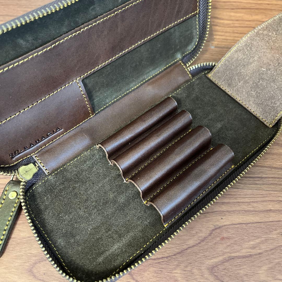 ranchan1091 バハギアペンケース プエブロ　グリージオ