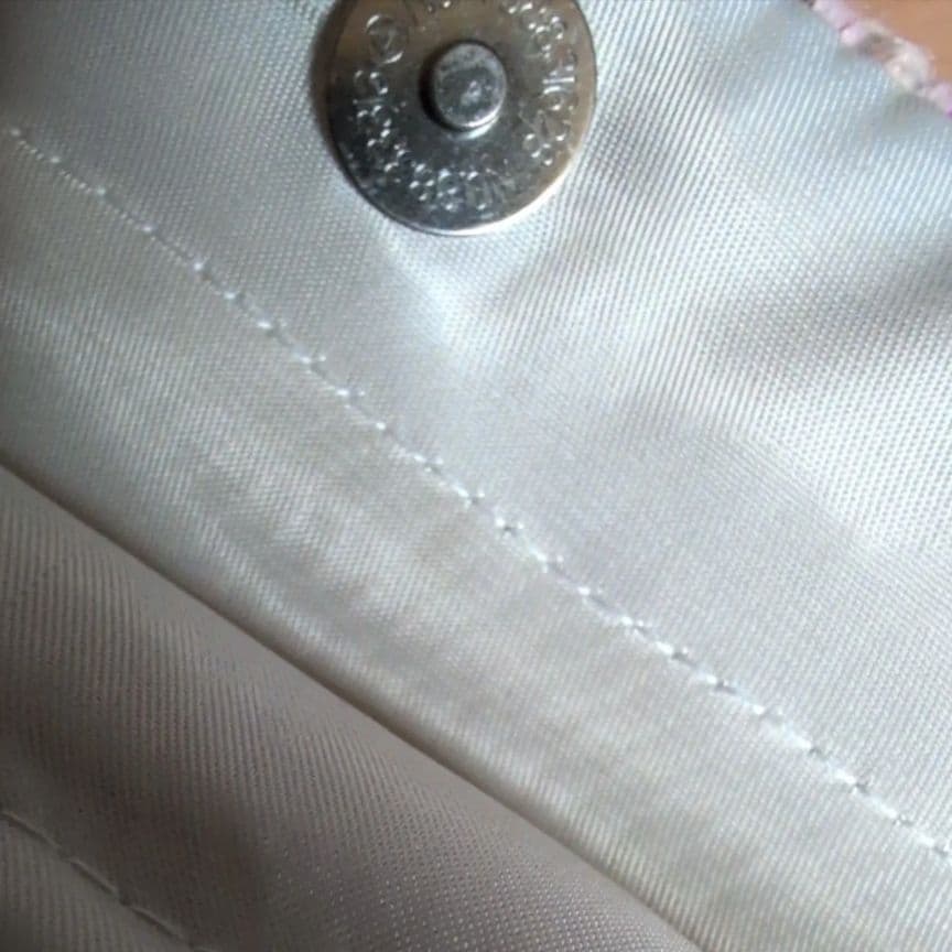 CHANEL シャネル ツイード スパンコール トートバッグ ピンク