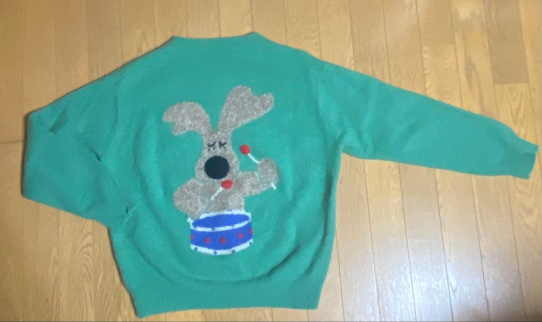 MIEKO UESAKO セーター カシミヤ混　緑系