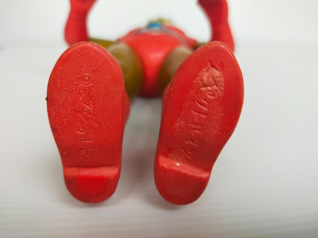 マスダヤ　スペクトルマン　ソフビ　　　２６ｃｍ　当時物　特撮