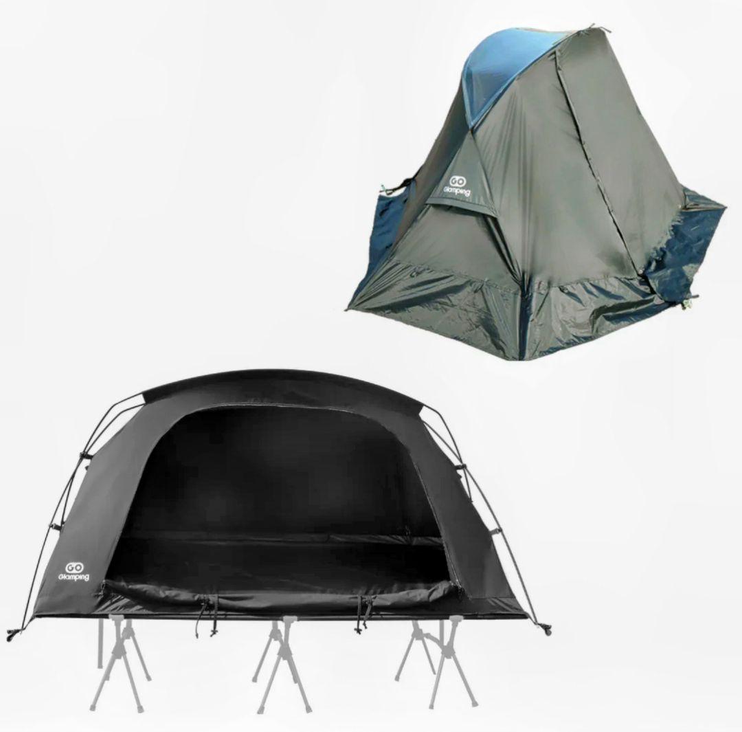 goglanping sky eye ct&flyとコットの３点セット