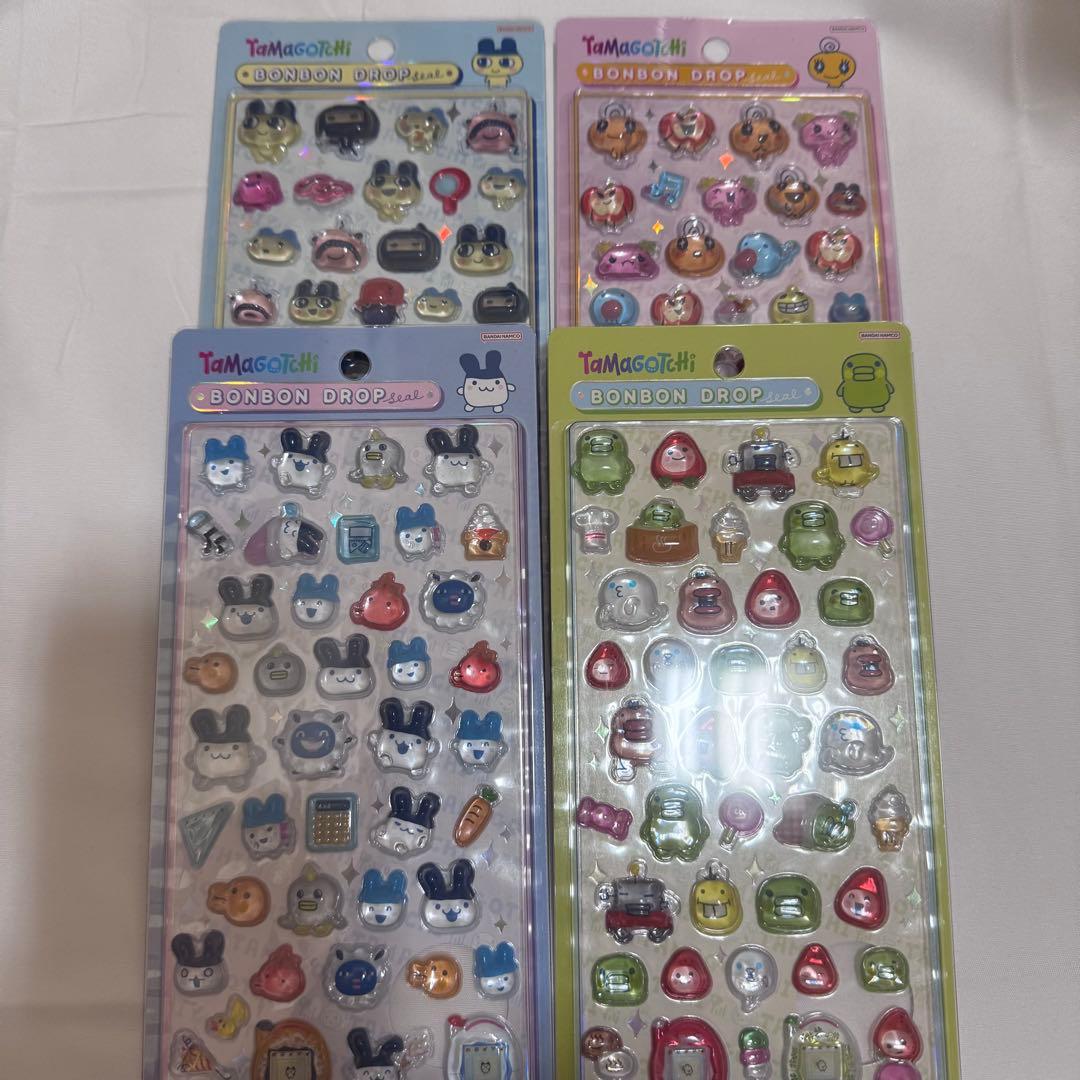 【正規品】 サンリオたまごっち ディズニー ボンボンドロップシール 18点セット